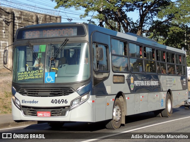 Rodopass > Expresso Radar 40696 na cidade de Belo Horizonte, Minas Gerais, Brasil, por Adão Raimundo Marcelino. Número da foto: #8072172.