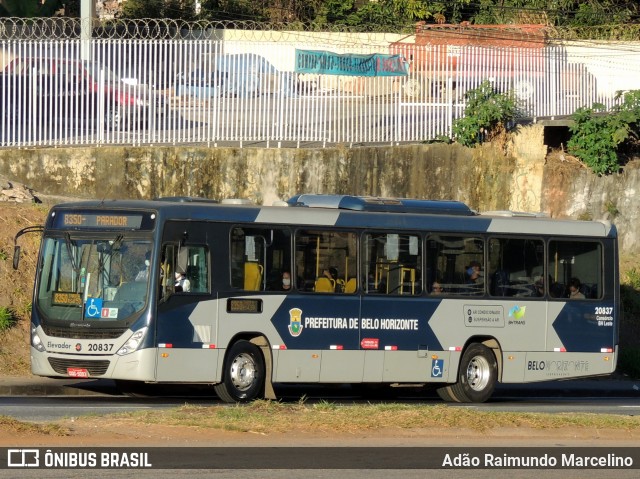 Viação Jardins 20837 na cidade de Belo Horizonte, Minas Gerais, Brasil, por Adão Raimundo Marcelino. Número da foto: #8072525.