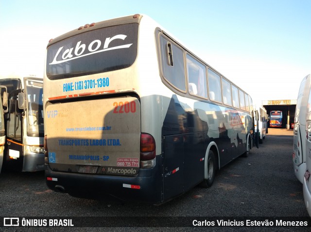 Transportes Labor 2200 na cidade de Dracena, São Paulo, Brasil, por Carlos Vinicius Estevão Menezes. Número da foto: #8069209.