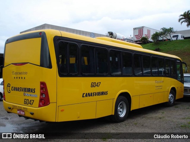 Canasvieiras Transportes 6047 na cidade de Florianópolis, Santa Catarina, Brasil, por Cláudio Roberto. ID da foto: 8069489.