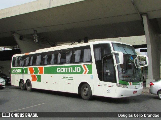 Empresa Gontijo de Transportes 20200 na cidade de Belo Horizonte, Minas Gerais, Brasil, por Douglas Célio Brandao. ID da foto: 8070208.