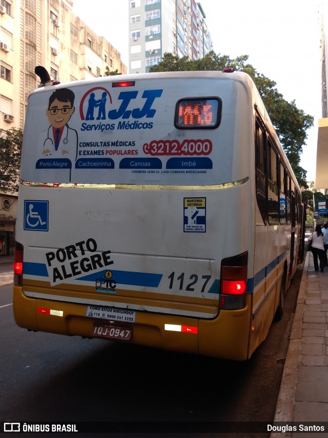 Trevo Transportes Coletivos 1127 na cidade de Porto Alegre, Rio Grande do Sul, Brasil, por Douglas Santos. Número da foto: #8069914.