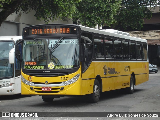 Real Auto Ônibus 41371 na cidade de Rio de Janeiro, Rio de Janeiro, Brasil, por André Luiz Gomes de Souza. ID da foto: 8071796.