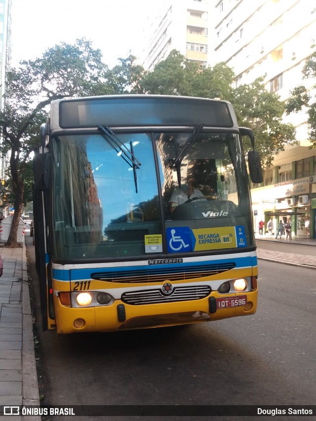 VTC - Viação Teresópolis Cavalhada 2111 na cidade de Porto Alegre, Rio Grande do Sul, Brasil, por Douglas Santos. Número da foto: #8069899.
