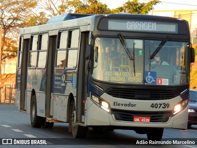 Salvadora Transportes > Transluciana 40739 na cidade de Belo Horizonte, Minas Gerais, Brasil, por Adão Raimundo Marcelino. Número da foto: #8150278.
