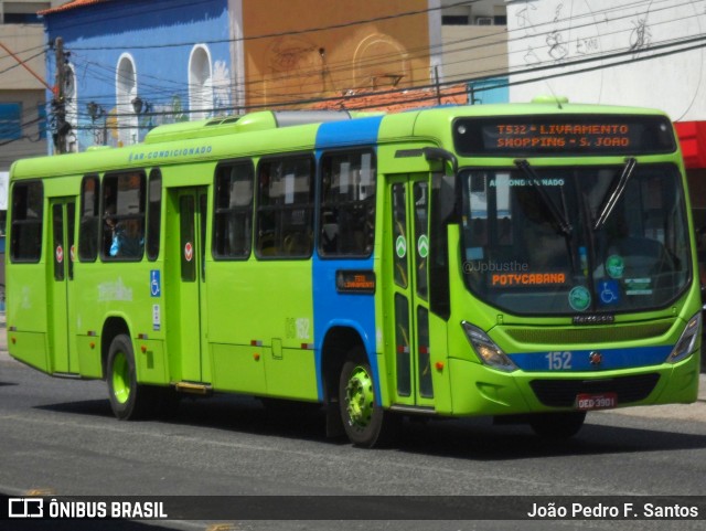 Transportes Therezina 03152 na cidade de Teresina, Piauí, Brasil, por João Pedro F. Santos. Número da foto: #8149964.