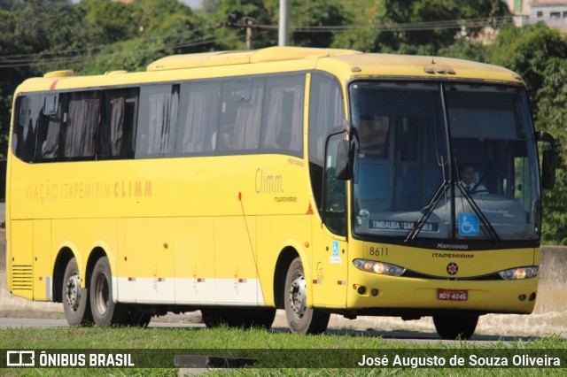 Viação Itapemirim 8611 na cidade de Itatiaia, Rio de Janeiro, Brasil, por José Augusto de Souza Oliveira. Número da foto: #8148825.