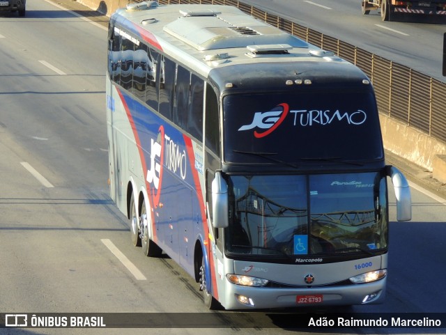 JG Turismo 16000 na cidade de Belo Horizonte, Minas Gerais, Brasil, por Adão Raimundo Marcelino. ID da foto: 8150190.