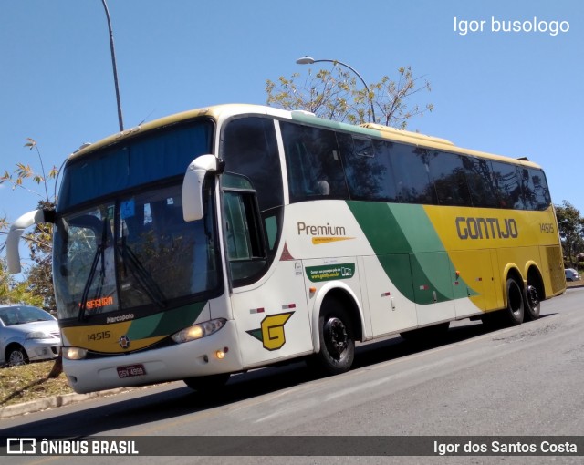 Empresa Gontijo de Transportes 14515 na cidade de Brasília, Distrito Federal, Brasil, por Igor dos Santos Costa. Número da foto: #8148302.