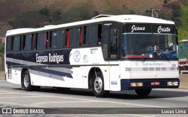 Expresso Rodrigues 2106 na cidade de Aparecida, São Paulo, Brasil, por Lucas Lima. ID da foto: 8148830.