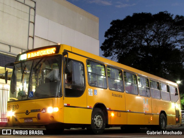 Araucária Transportes Coletivos 19810 na cidade de Araucária, Paraná, Brasil, por Gabriel Machado. Número da foto: #8148705.