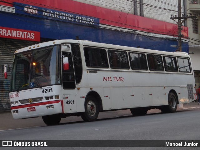 Nil Tur Transporte e Turismo 4201 na cidade de São Paulo, São Paulo, Brasil, por Manoel Junior. Número da foto: #8147295.