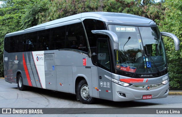 Empresa de Ônibus Pássaro Marron 45001 na cidade de São Paulo, São Paulo, Brasil, por Lucas Lima. Número da foto: #8148735.