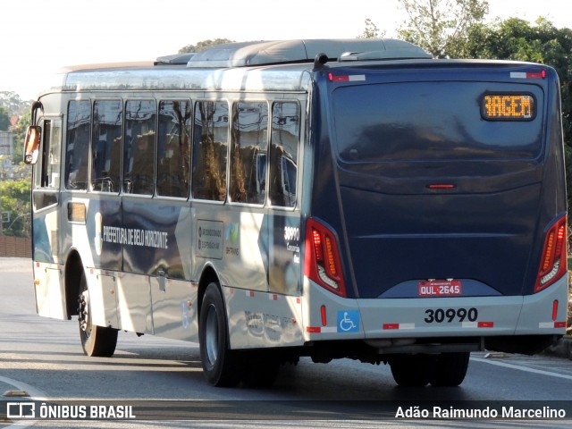 Viação Zurick 30990 na cidade de Belo Horizonte, Minas Gerais, Brasil, por Adão Raimundo Marcelino. Número da foto: #8150091.