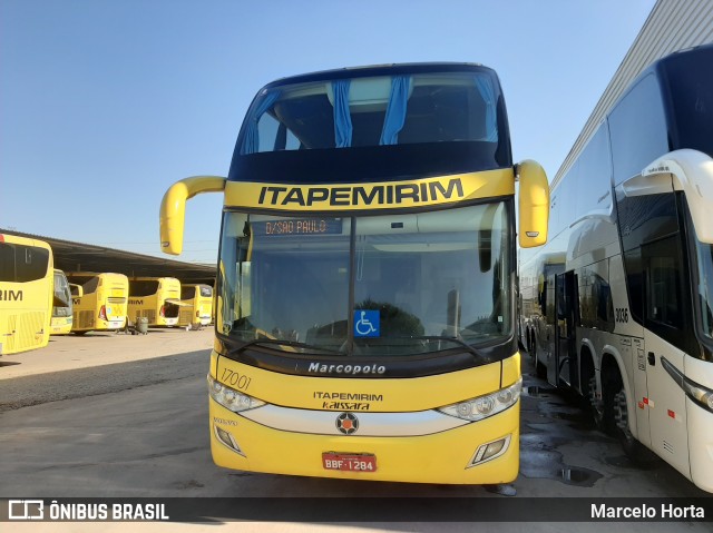 Viação Itapemirim 17001 na cidade de São Paulo, São Paulo, Brasil, por Marcelo Horta. Número da foto: #8151439.