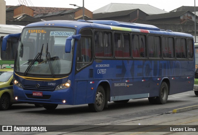 Viação Redentor C47937 na cidade de Rio de Janeiro, Rio de Janeiro, Brasil, por Lucas Lima. ID da foto: 8152388.