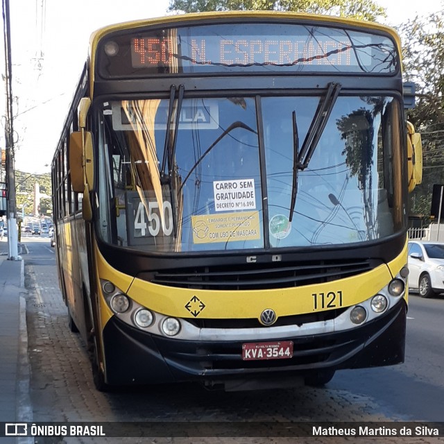 Viação Sul Fluminense 1121 na cidade de Volta Redonda, Rio de Janeiro, Brasil, por Matheus Martins da Silva. ID da foto: 8152421.