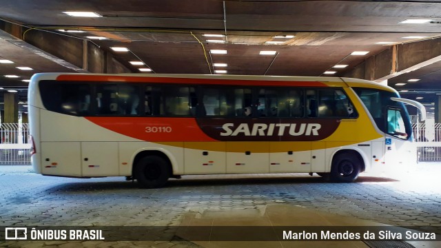 Saritur - Santa Rita Transporte Urbano e Rodoviário 30110 na cidade de Belo Horizonte, Minas Gerais, Brasil, por Marlon Mendes da Silva Souza. ID da foto: 8152187.