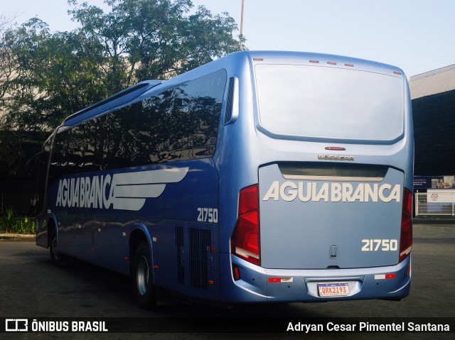 Viação Águia Branca 21750 na cidade de Vitória, Espírito Santo, Brasil, por Adryan Cesar Pimentel Santana. Número da foto: #8151849.