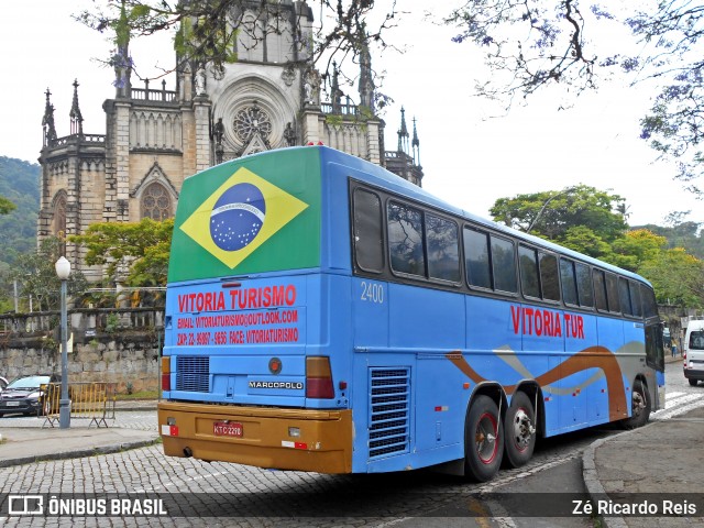 Vitória Turismo 2290 na cidade de Petrópolis, Rio de Janeiro, Brasil, por Zé Ricardo Reis. ID da foto: 8151050.