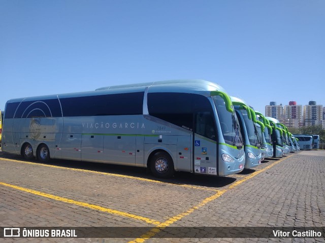 Viação Garcia 7849 na cidade de Londrina, Paraná, Brasil, por Vitor Castilho. Número da foto: #8152754.