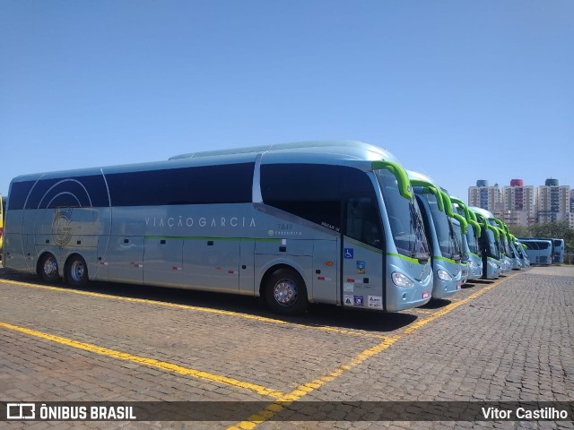 Viação Garcia 7849 na cidade de Londrina, Paraná, Brasil, por Vitor Castilho. ID da foto: 8152754.