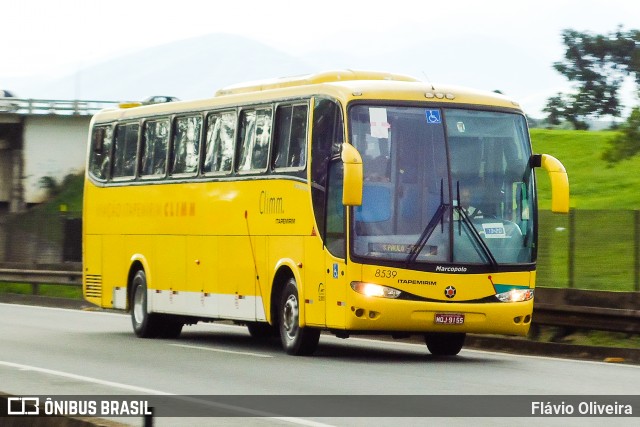 Viação Itapemirim 8539 na cidade de Resende, Rio de Janeiro, Brasil, por Flávio Oliveira. Número da foto: #8151894.