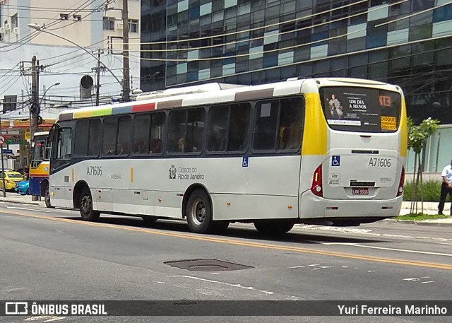 Viação Nossa Senhora das Graças A71606 na cidade de Rio de Janeiro, Rio de Janeiro, Brasil, por Yuri Ferreira Marinho. Número da foto: #8150863.