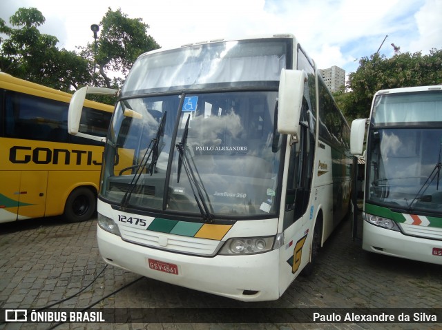 Empresa Gontijo de Transportes 12475 na cidade de Belo Horizonte, Minas Gerais, Brasil, por Paulo Alexandre da Silva. Número da foto: #8151385.