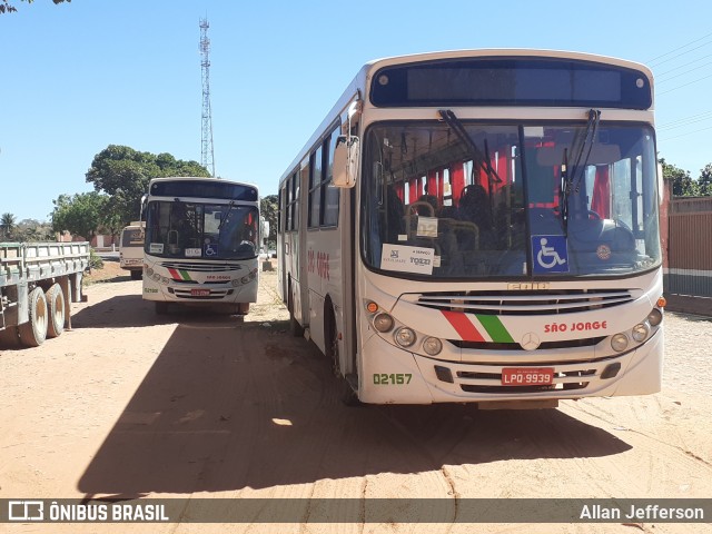 Consórcio Navegantes - 02 > Viação São Jorge > Transurb Transporte Urbano 02159 na cidade de São Gonçalo do Gurguéia, Piauí, Brasil, por Allan Jefferson. Número da foto: #8073211.