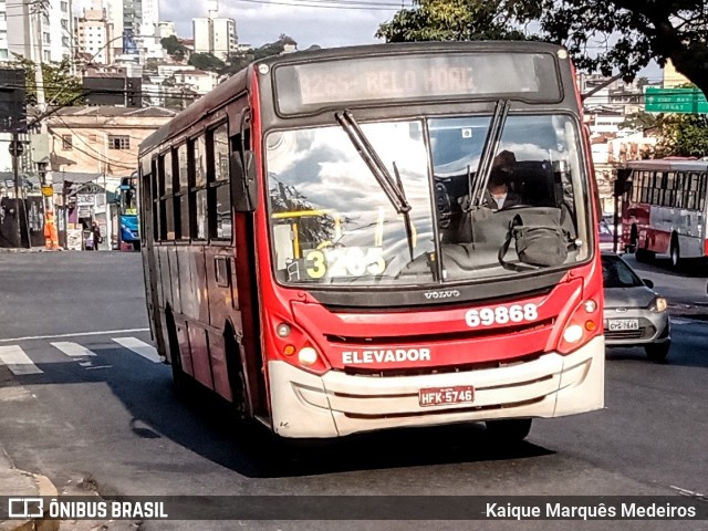 Viação Santa Edwiges 69868 na cidade de Belo Horizonte, Minas Gerais, Brasil, por Kaique Marquês Medeiros . Número da foto: #8073105.