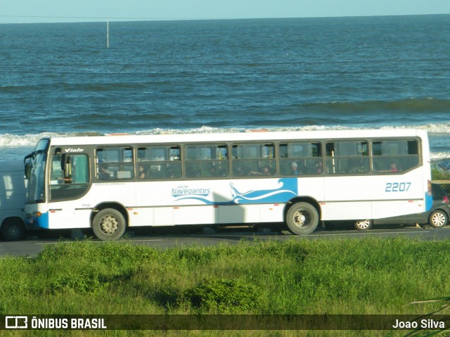 Viação Nossa Senhora dos Navegantes 2207 na cidade de Navegantes, Santa Catarina, Brasil, por Joao Silva. ID da foto: 8072775.