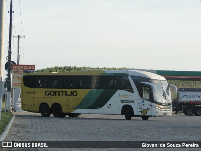Empresa Gontijo de Transportes 18390 na cidade de São Mateus, Espírito Santo, Brasil, por Giovani de Souza Pereira. Número da foto: #8073015.