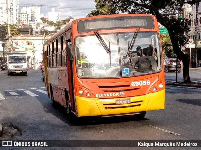 Viação Santa Edwiges 69056 na cidade de Belo Horizonte, Minas Gerais, Brasil, por Kaique Marquês Medeiros . ID da foto: 8073100.