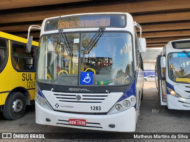 Viação Sul Fluminense 1283 na cidade de Volta Redonda, Rio de Janeiro, Brasil, por Matheus Martins da Silva. Número da foto: #8073097.