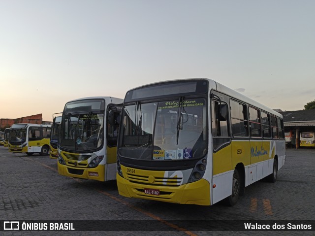 Viação Nilopolitana 05524 na cidade de Nilópolis, Rio de Janeiro, Brasil, por Walace dos Santos. Número da foto: #8072923.