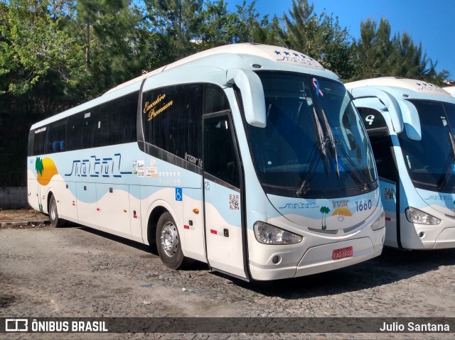 Transportadora Turística Natal 1660 na cidade de Mogi das Cruzes, São Paulo, Brasil, por Julio Santana. Número da foto: #8073070.