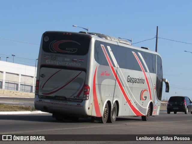 Gasparzinho Turismo 1040 na cidade de Caruaru, Pernambuco, Brasil, por Lenilson da Silva Pessoa. ID da foto: 8075174.