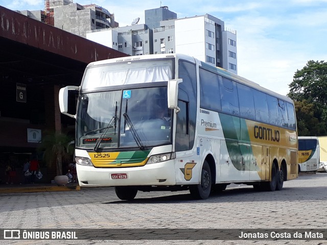 Empresa Gontijo de Transportes 12525 na cidade de Coronel Fabriciano, Minas Gerais, Brasil, por Jonatas Costa da Mata. ID da foto: 8072968.