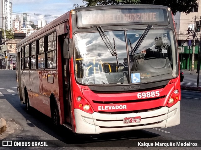 Viação Santa Edwiges 69885 na cidade de Belo Horizonte, Minas Gerais, Brasil, por Kaique Marquês Medeiros . Número da foto: #8073107.
