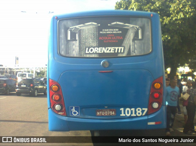 Concessionária Salvador Norte - CSN Transportes 10187 na cidade de Salvador, Bahia, Brasil, por Mario dos Santos Nogueira Junior. ID da foto: 8074362.