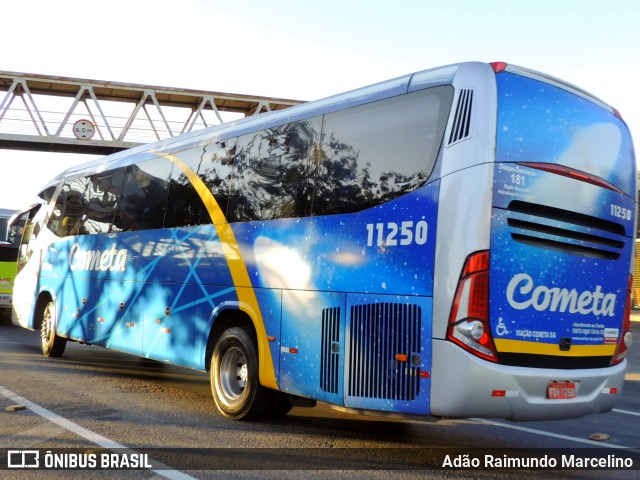 Viação Cometa 11250 na cidade de Belo Horizonte, Minas Gerais, Brasil, por Adão Raimundo Marcelino. ID da foto: 8078251.