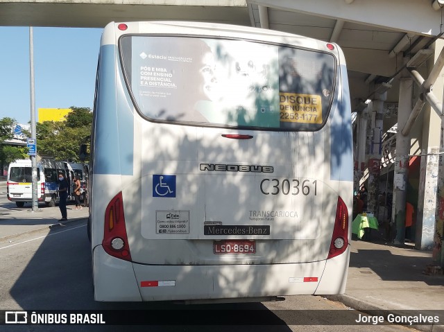 Transportes Futuro C30361 na cidade de Rio de Janeiro, Rio de Janeiro, Brasil, por Jorge Gonçalves. Número da foto: #8076805.