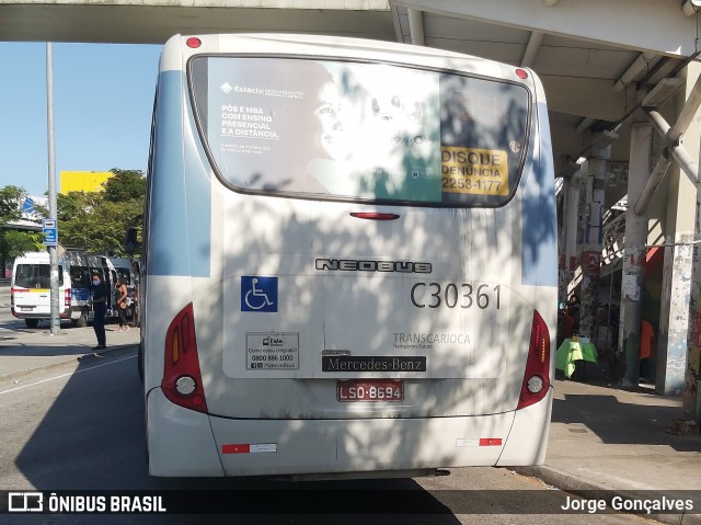 Transportes Futuro C30361 na cidade de Rio de Janeiro, Rio de Janeiro, Brasil, por Jorge Gonçalves. ID da foto: 8076805.