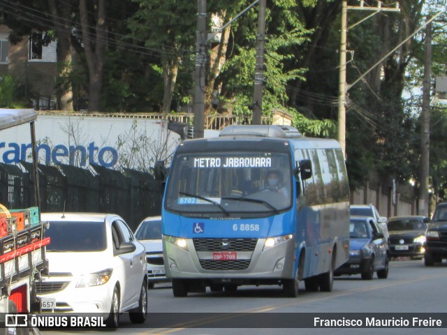 Cooper Líder > A2 Transportes 6 8858 na cidade de São Paulo, São Paulo, Brasil, por Francisco Mauricio Freire. Número da foto: #8078093.