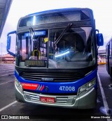 ATT - Alto Tietê Transportes 47.008 na cidade de Mogi das Cruzes, São Paulo, Brasil, por Marcos Oliveira. Número da foto: #:id.