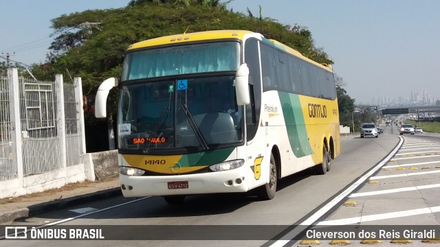 Empresa Gontijo de Transportes 14140 na cidade de Guarulhos, São Paulo, Brasil, por Cleverson dos Reis Giraldi. ID da foto: 8079051.