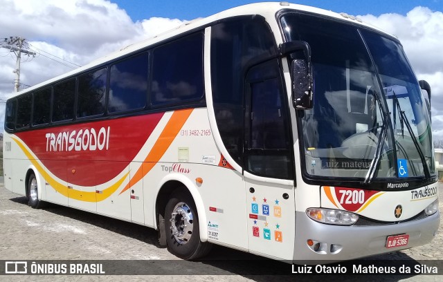 Transgodoi 7200 na cidade de Matozinhos, Minas Gerais, Brasil, por Luiz Otavio Matheus da Silva. ID da foto: 8080544.