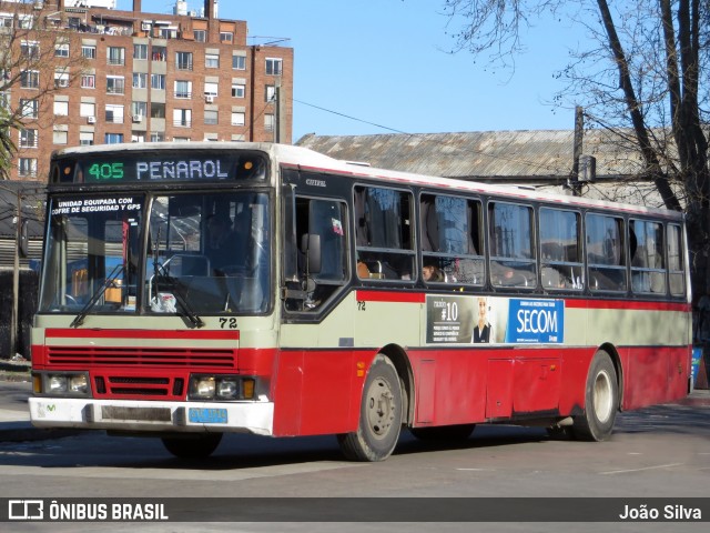 COETC - Cooperativa de Obreros y Empleados del Transporte Coletivo 72 na cidade de Montevideo, Montevideo, Uruguai, por João Silva. Número da foto: #8080180.