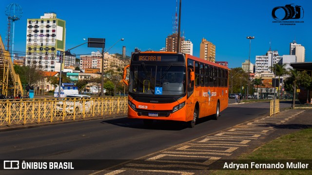 VCG - Viação Campos Gerais 1563 na cidade de Ponta Grossa, Paraná, Brasil, por Adryan Fernando Muller. Número da foto: #8078565.